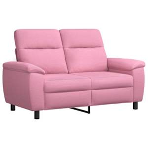 Set pohovek 2 pcs Růžová Textil - obrázek 3