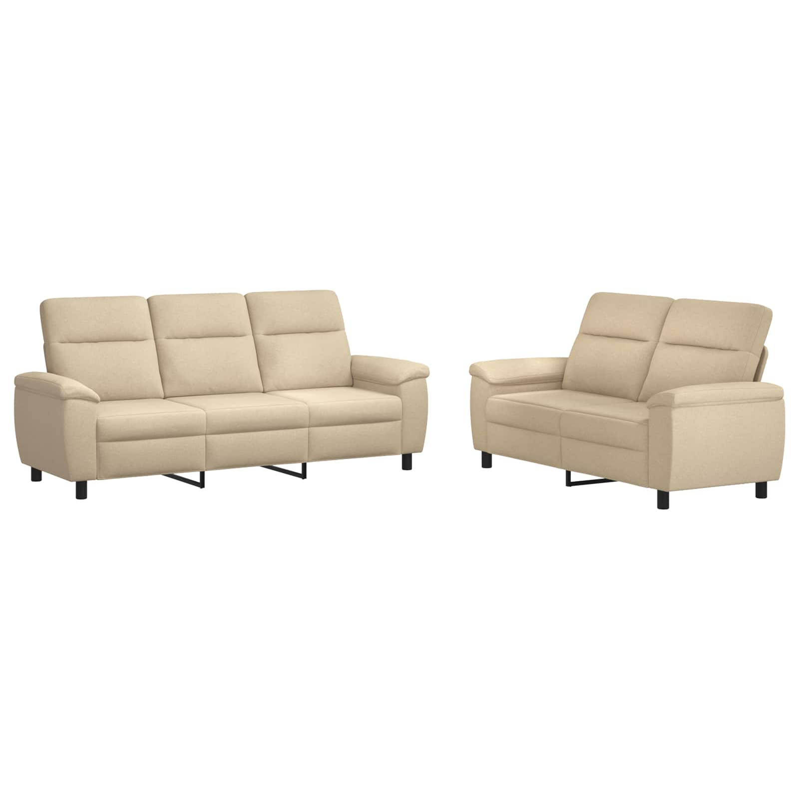 Kavčna garnitura 2 pcs Krem Blago