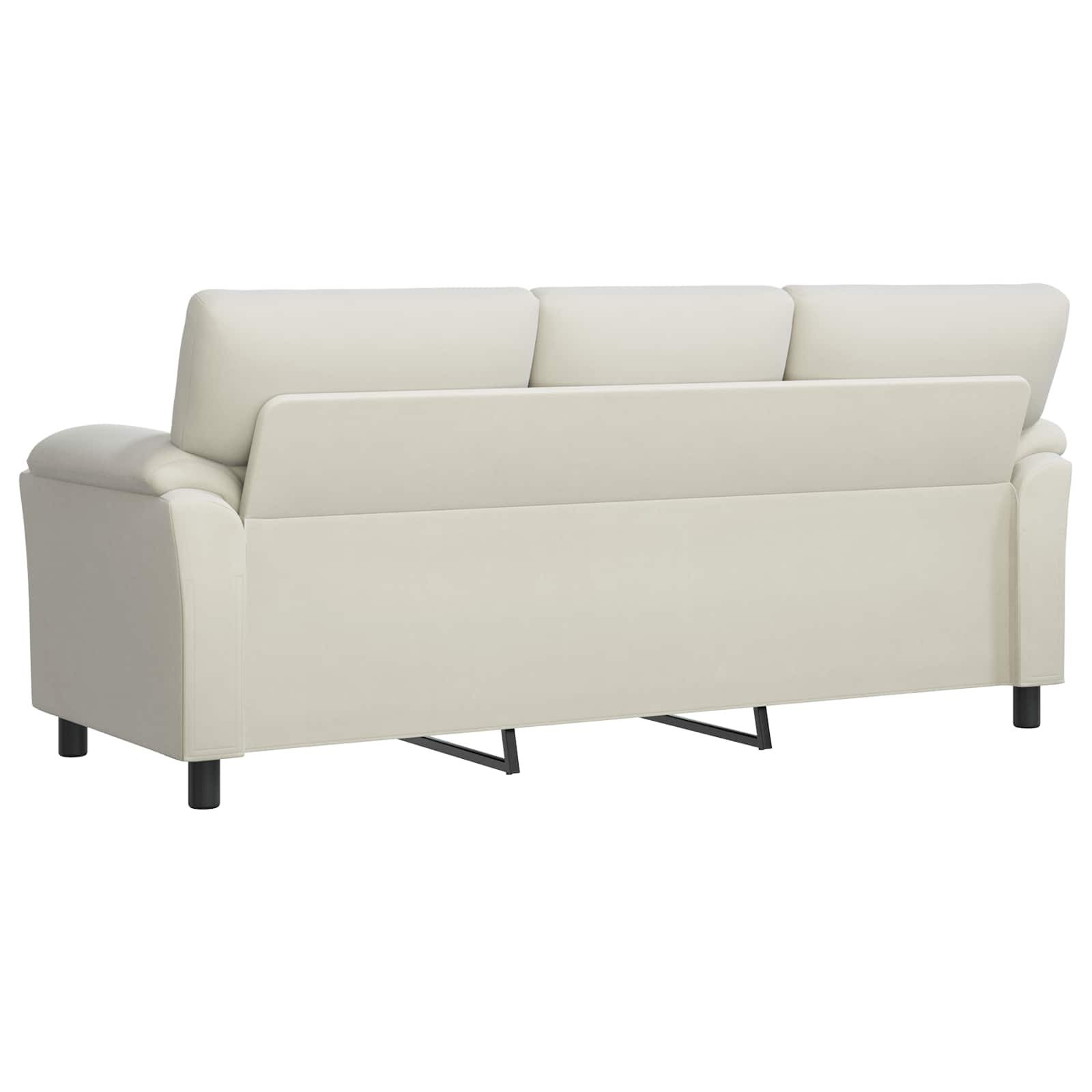 Kavč Krem 214 x 85 x 93 cm Žamet