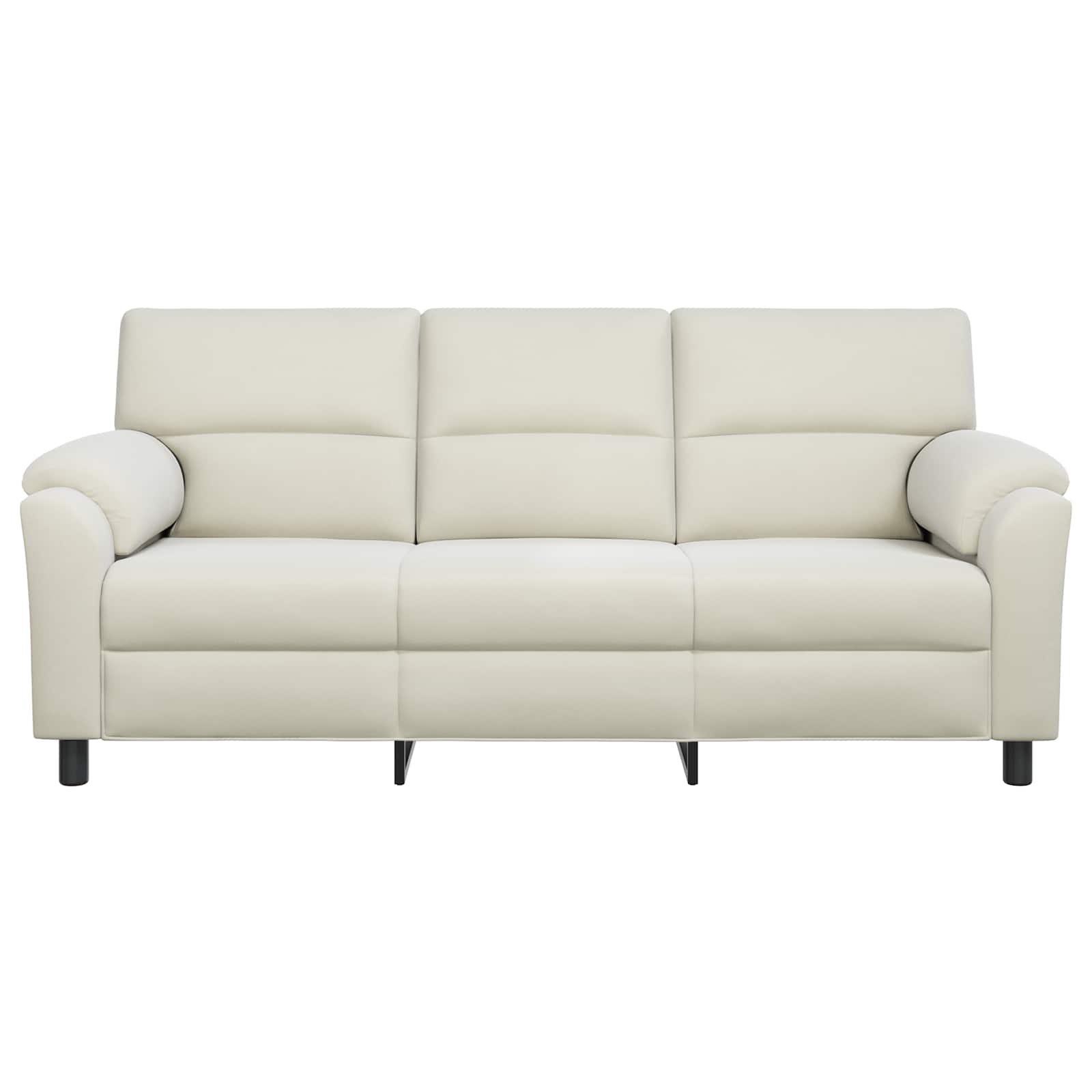 Kavč Krem 214 x 85 x 93 cm Žamet