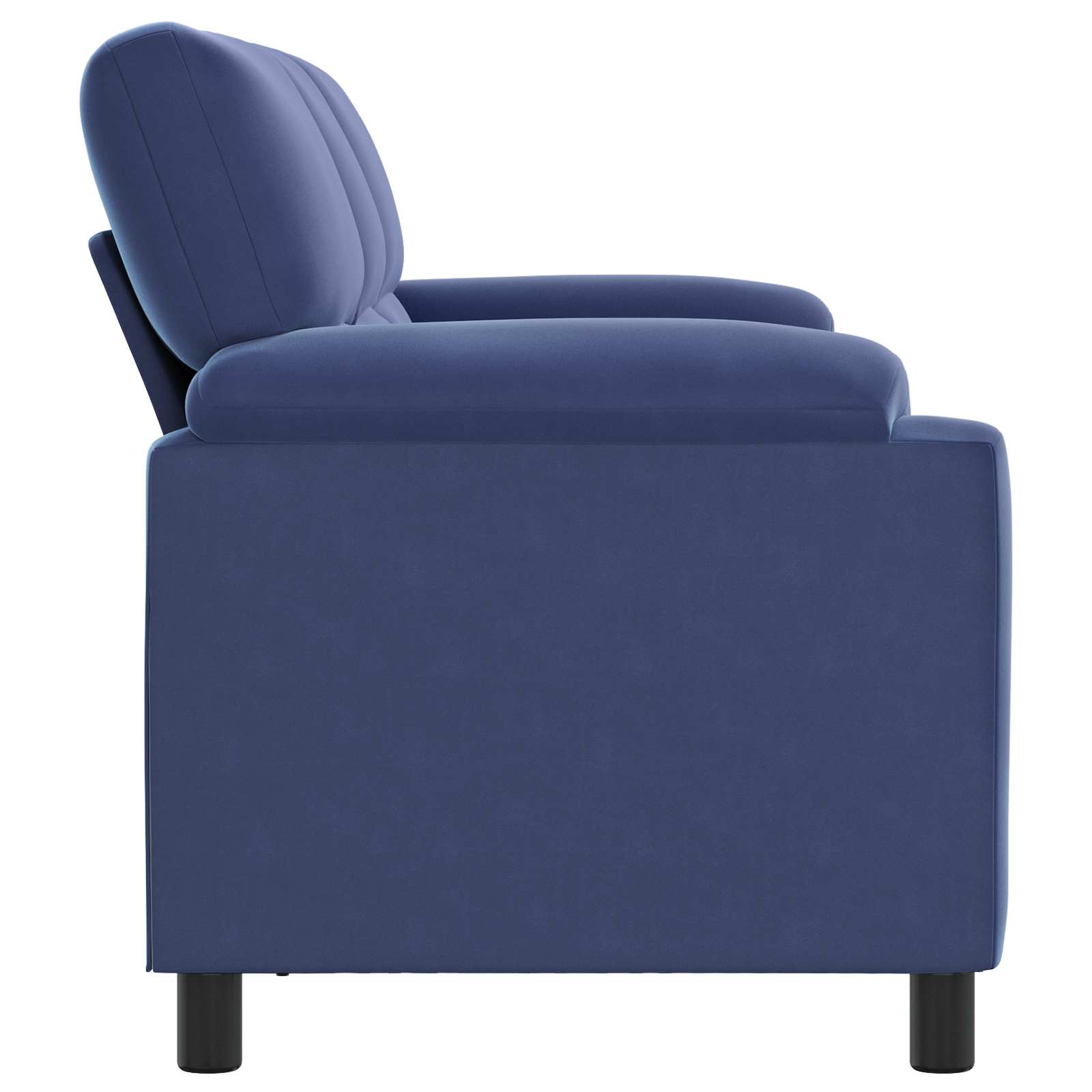 vidaXL Bank Politieblauw 214 x 85 x 93 cm fluweel blauw, foto 4