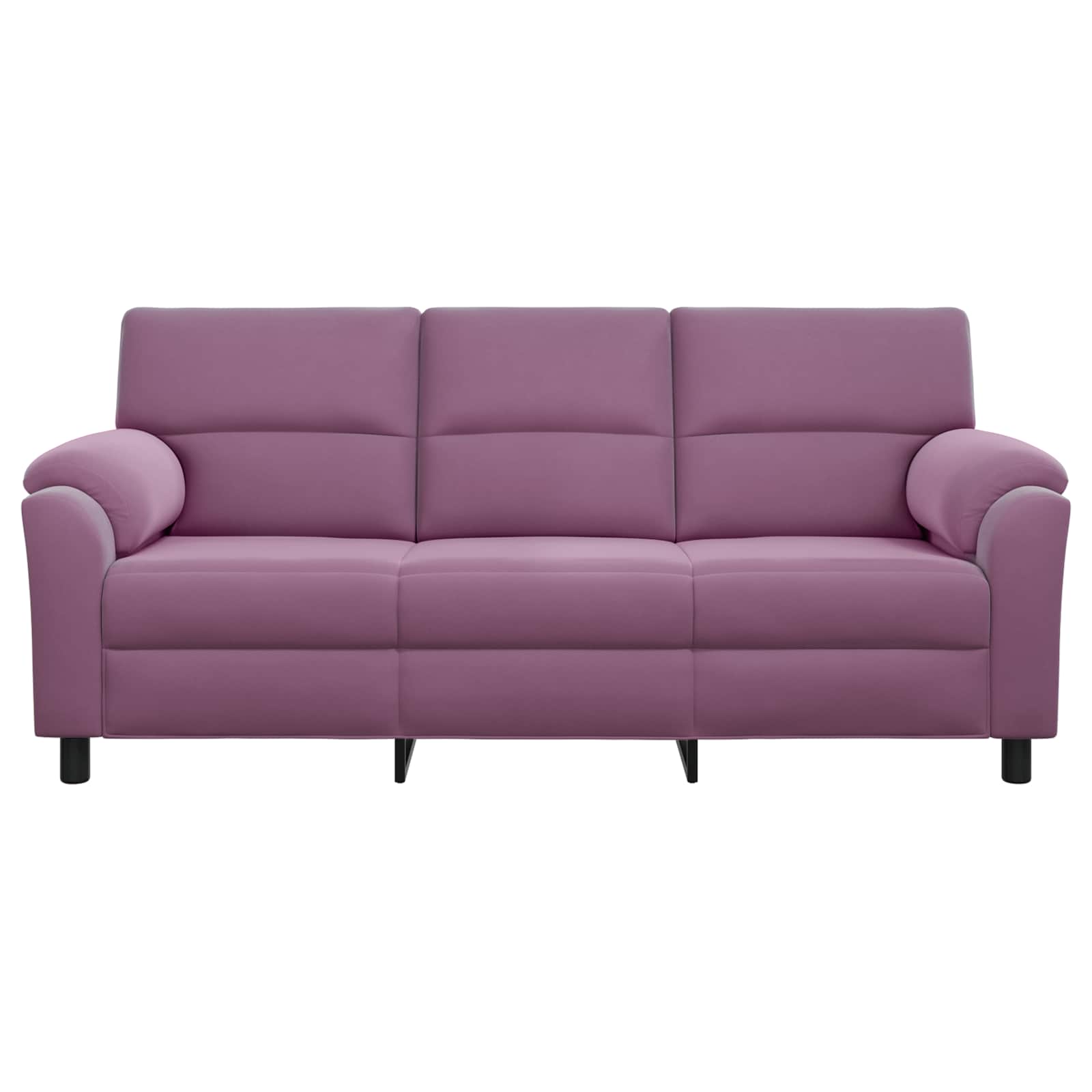 vidaXL Bank Paars 214 x 85 x 93 cm fluweel, foto 2
