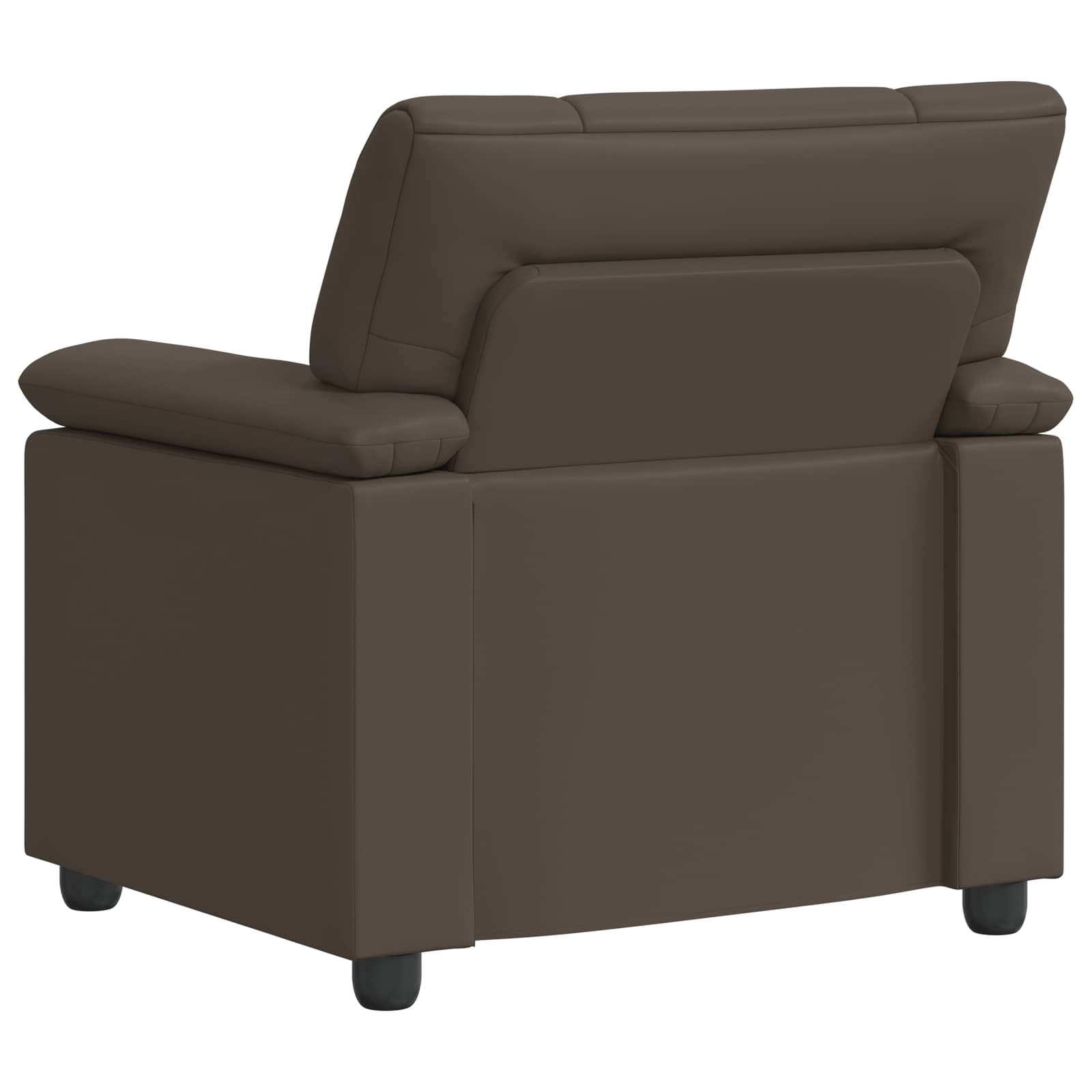 Kavč Siva 91 x 85 x 93 cm Umetno usnje
