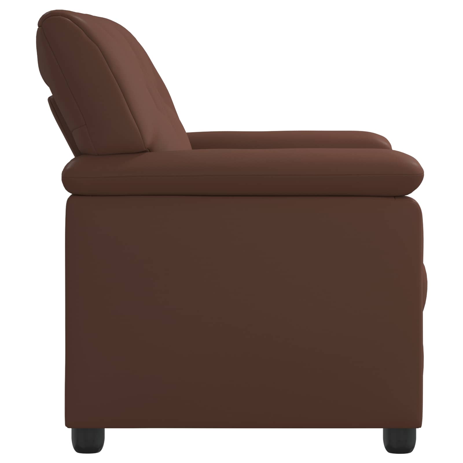 vidaXL Bank Bruin 151 x 85 x 93 cm Kunstleer, foto 4