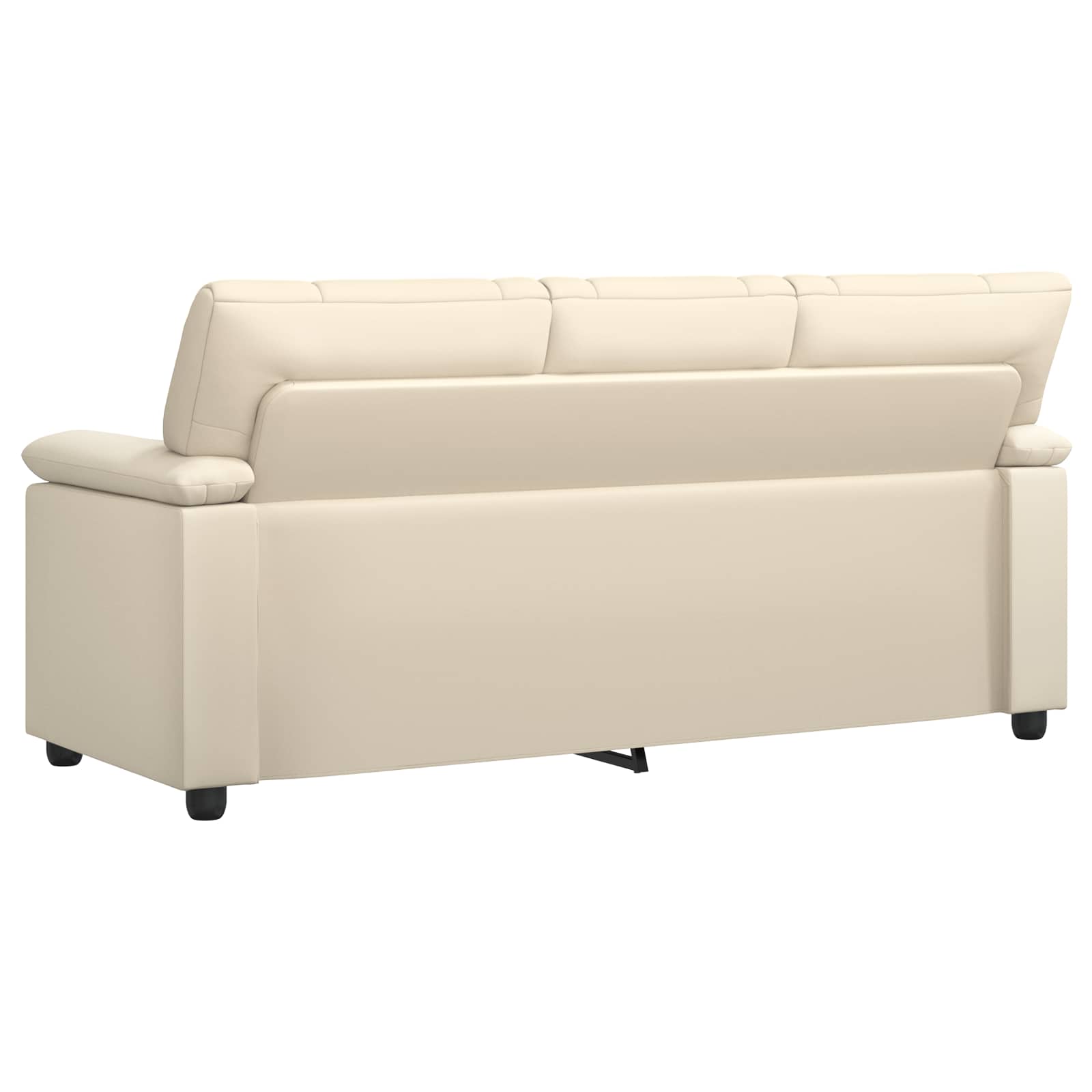 Kavč Krem 191 x 85 x 93 cm Umetno usnje