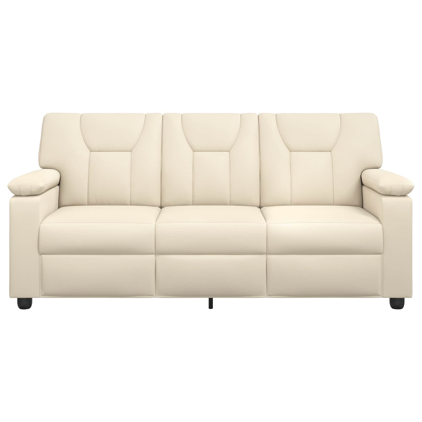 Kavč Krem 191 x 85 x 93 cm Umetno usnje