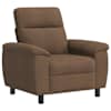 vidaXL Diivan Pruun 95 x 90 x 95 cm kangas