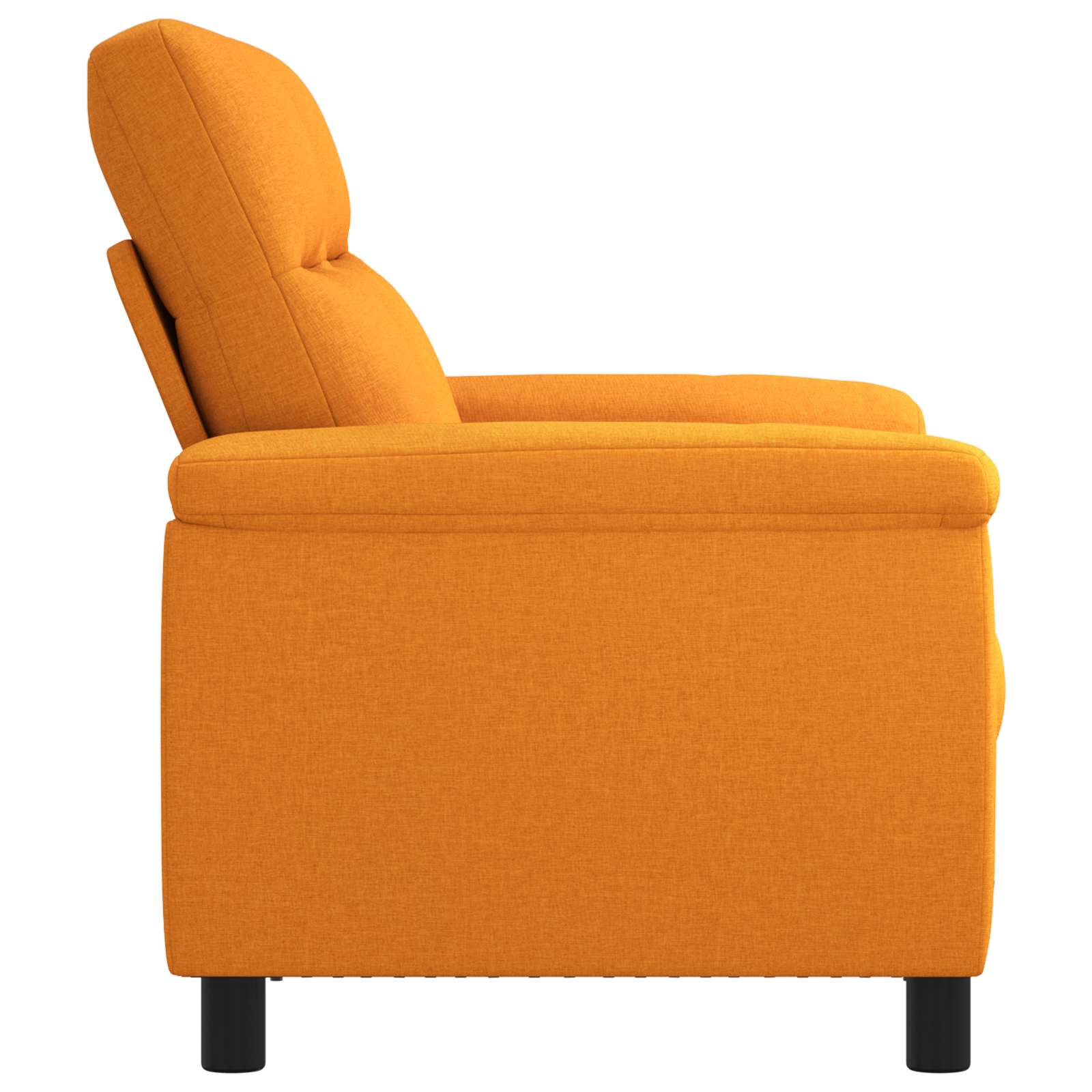 vidaXL Bank Donkergeel 158 x 90 x 95 cm Stof geel, foto 4