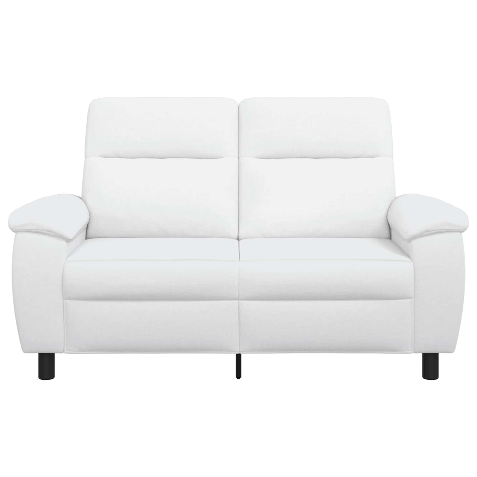 vidaXL Bank Wit 158 x 90 x 95 cm Stof, foto 2