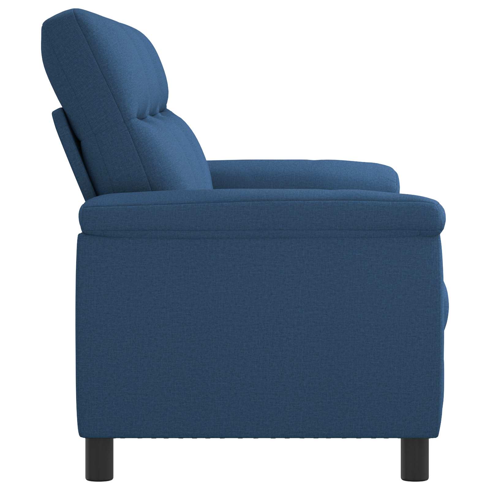 vidaXL Bank Blauw 214 x 90 x 95 cm Stof, foto 4