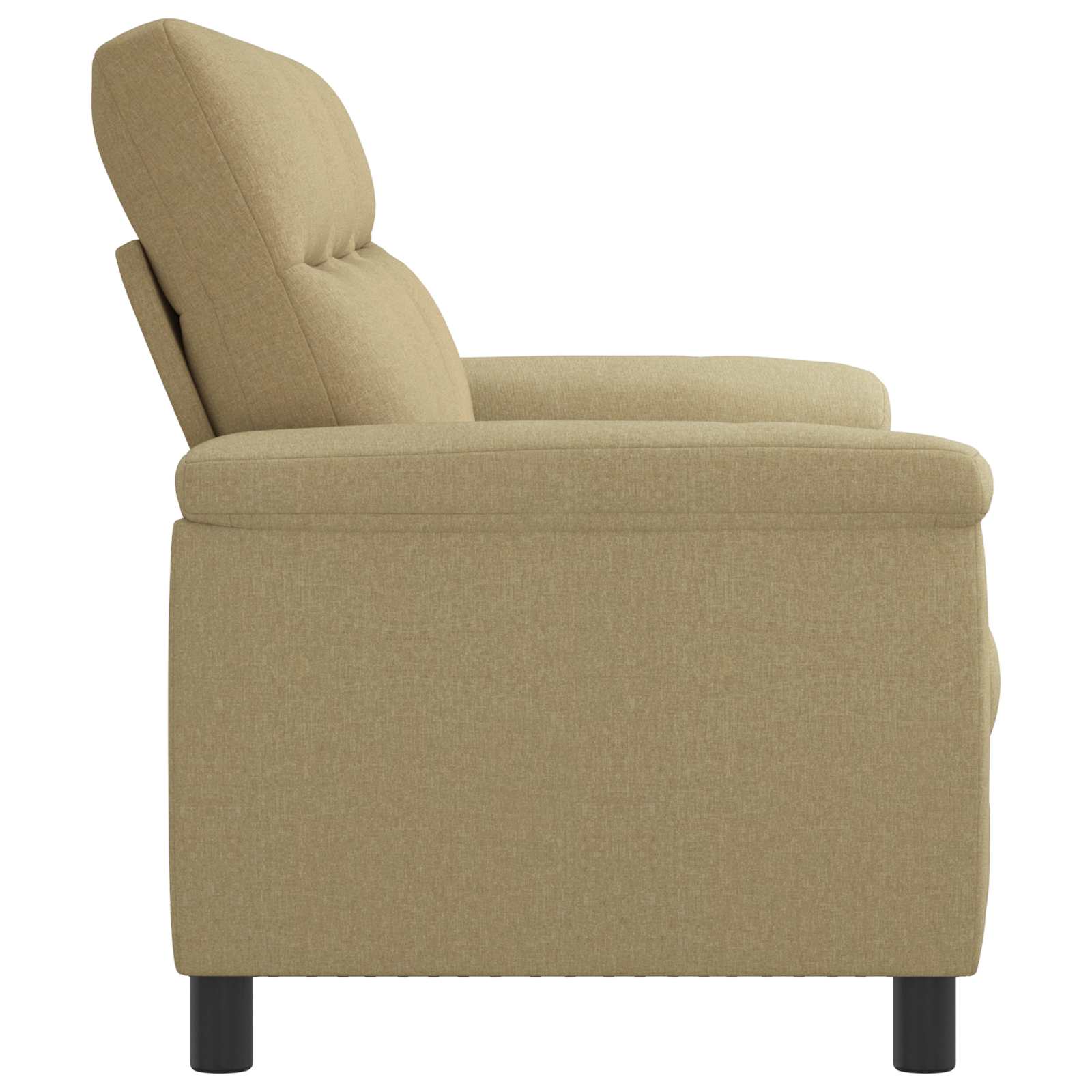 vidaXL Bank Licht Bruin 214 x 90 x 95 cm Stof, foto 4