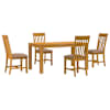vidaXL S&ouml;&ouml;gitoakomplekt RIJSWIJK 5 tk Hall 150 x 85 x 75 cm