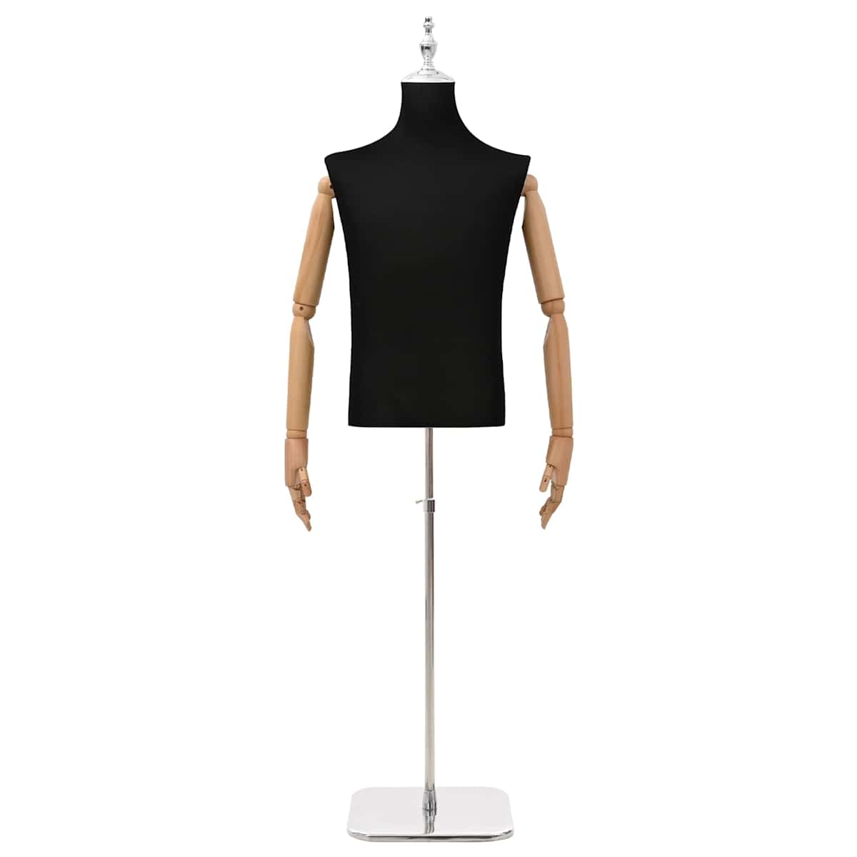 Justerbar mannequin 170-218 cm med base Mand PP