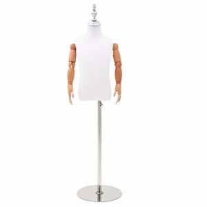 vidaXL Reguleeritav 120-150 cm Mannekeen Alusega Unisex PP Valge