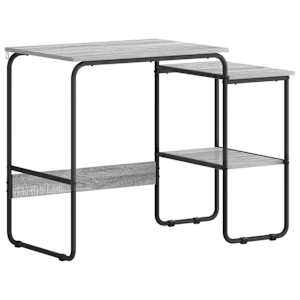 vidaXL Laud koos hoiuruumiga Hall Sonoma 100 x 50 x 75 cm