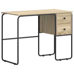 vidaXL Laud koos hoiuruumiga Sonoma tamm 100 x 50 x 75 cm