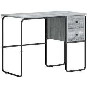 vidaXL Laud koos hoiuruumiga Hall Sonoma 100 x 50 x 75 cm
