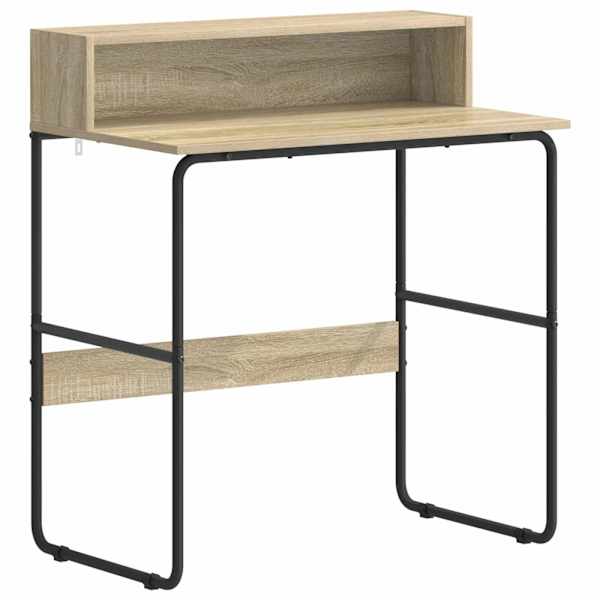 vidaXL Laud koos hoiuruumiga Sonoma tamm 80 x 50 x 91 cm