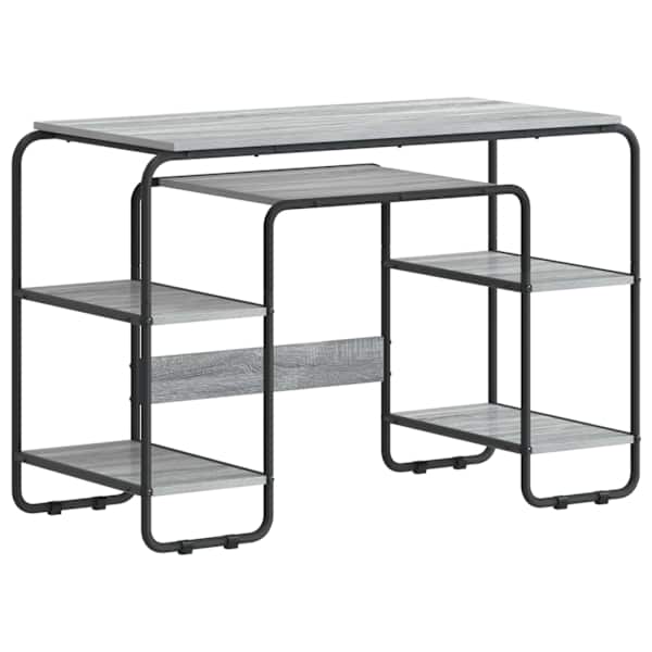 vidaXL Laud koos hoiuruumiga Hall Sonoma 113.5 x 52 x 75.5 cm