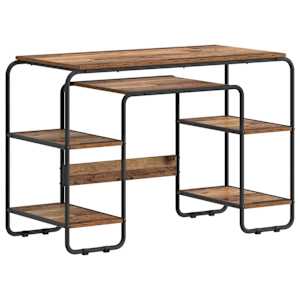 vidaXL Laud koos hoiuruumiga Tammepuit 113.5 x 52 x 75.5 cm