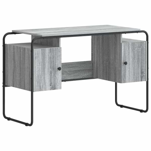 vidaXL Laud koos hoiuruumiga Hall Sonoma 120 x 50.5 x 75.5 cm