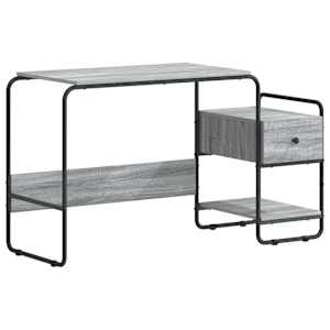 vidaXL Laud koos hoiuruumiga Hall Sonoma 131,5 x 50 x 75,5 cm