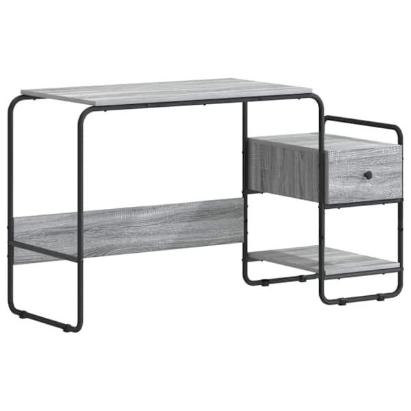 vidaXL Laud koos hoiuruumiga Hall Sonoma 131,5 x 50 x 75,5 cm