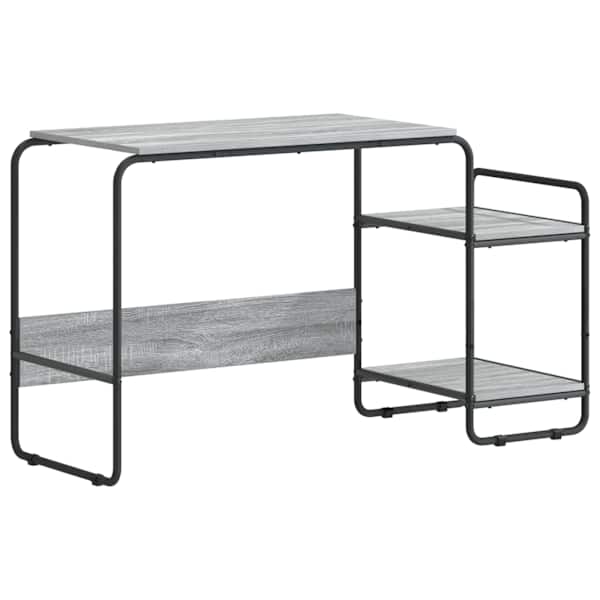 vidaXL Laud koos hoiuruumiga Hall Sonoma 131,5 x 50 x 75,5 cm