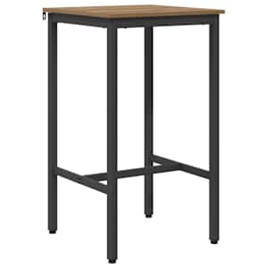 vidaXL Baarilaud 52 x 52 x 110 cm Tehispuit Artisan tamm Ristk&uuml;lik