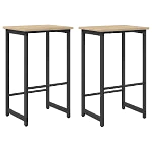 vidaXL Baaritool 2 tk Sonoma tamm 40 x 32 x 74 cm Tehispuit