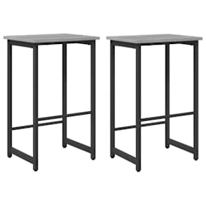 vidaXL Baaritool 2 tk Hall Sonoma 40 x 32 x 74 cm Tehispuit