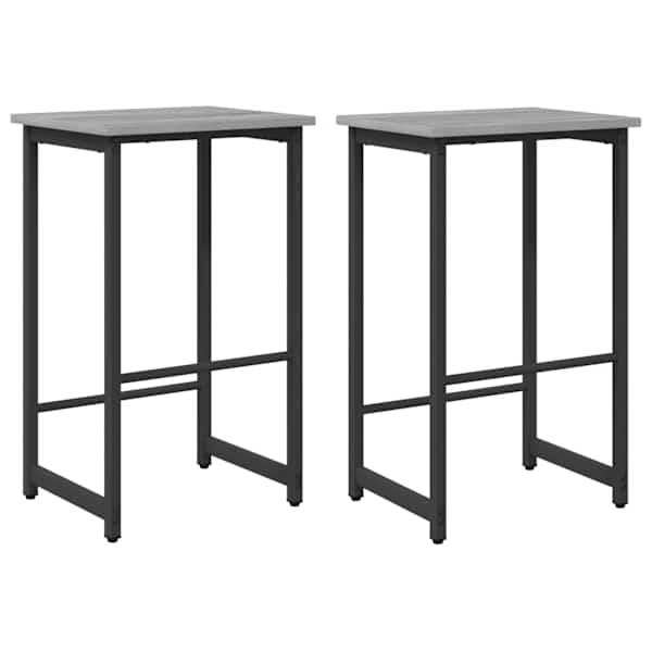 vidaXL Baaritool 2 tk Hall Sonoma 40 x 32 x 74 cm Tehispuit