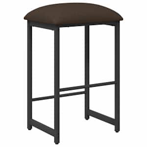 vidaXL Baaritool Pruunikashall 40 x 32 x 64 cm Tehispuit