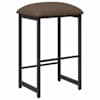 vidaXL Baaritool Pruunikashall 40 x 32 x 74 cm Tehispuit