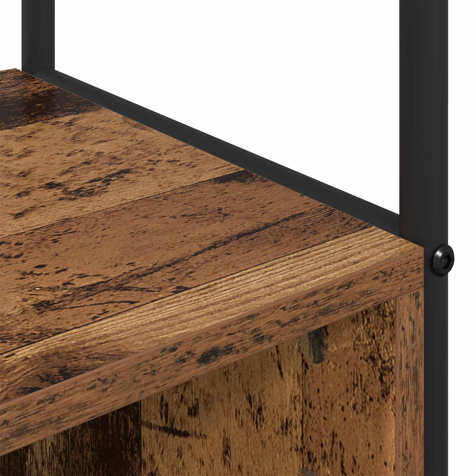 Kapstok met schoenenbank Oud hout 100 x 32 x 180,5 cm image 7