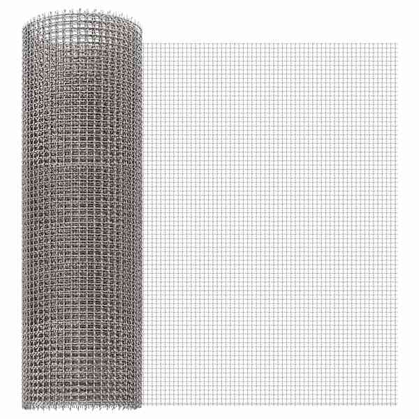 vidaXL V&otilde;rgusilm 40 x 200 cm 3 Mesh Roostevaba teras 201 H&otilde;bedane
