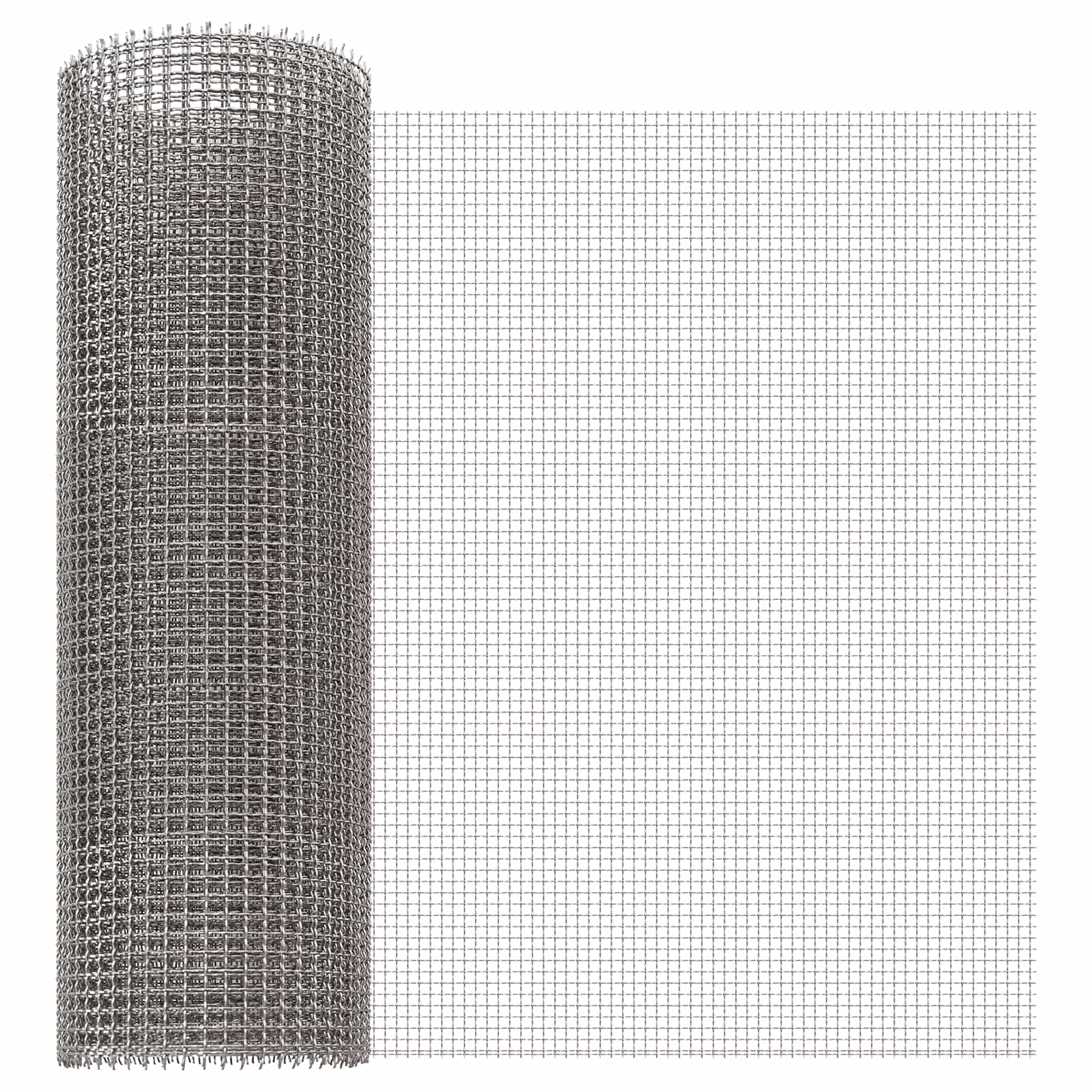 vidaXL Ecran din plasă 40 x 1000 cm 3 Mesh Oțel Inoxidabil 201