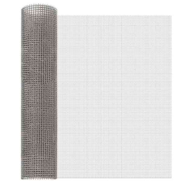 vidaXL V&otilde;rgusilm 60 x 200 cm 3 Mesh Roostevaba teras 201 H&otilde;bedane