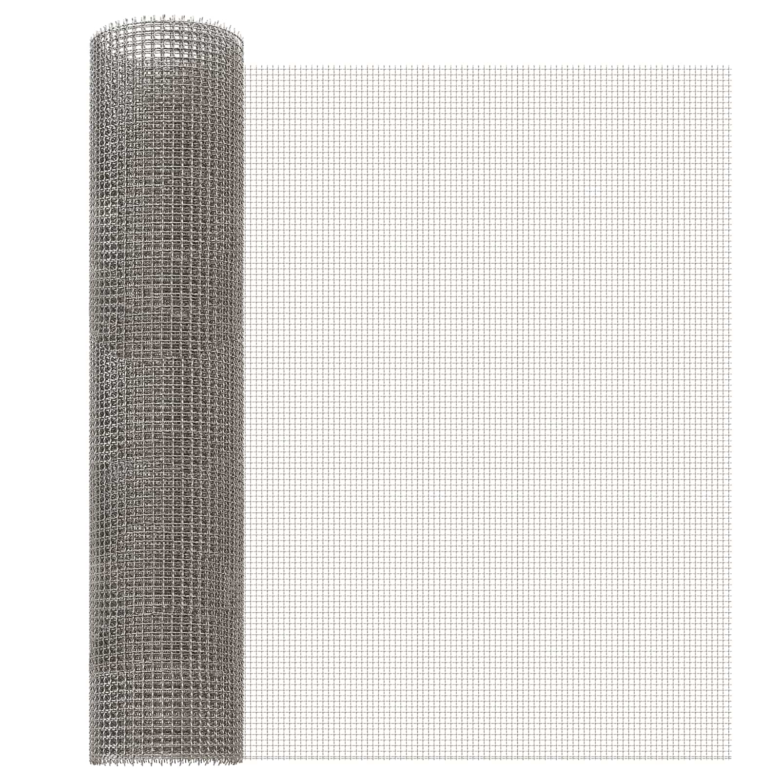 vidaXL Ecran din plasă 60 x 1000 cm 3 Mesh Oțel Inoxidabil 201