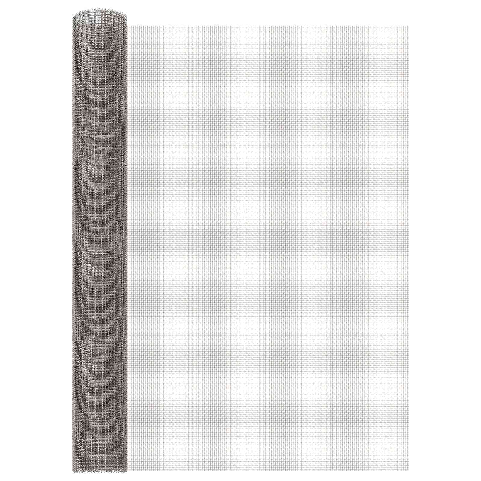 vidaXL Ecran din plasă 100 x 1000 cm 3 Mesh Oțel Inoxidabil 201
