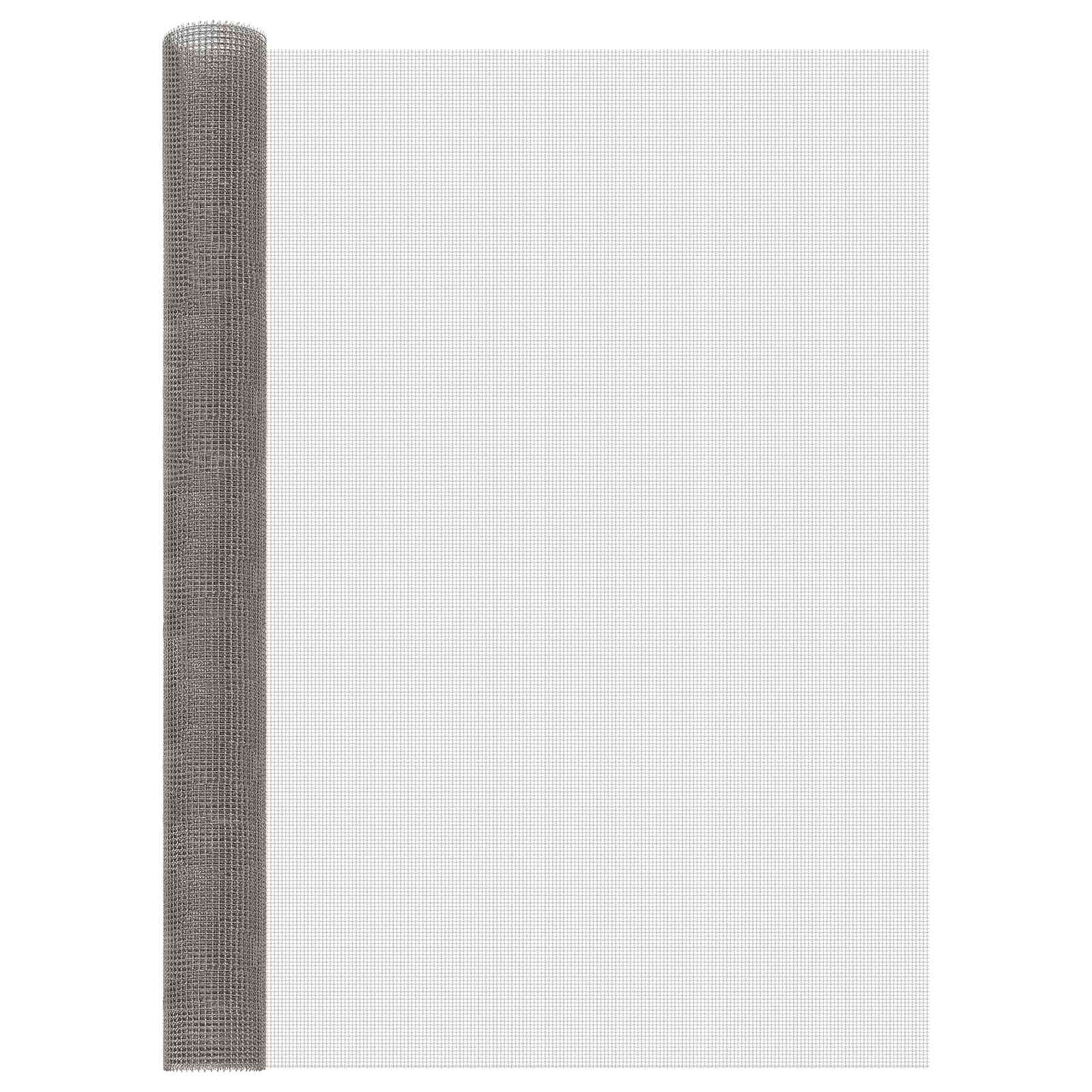 vidaXL Ecran din plasă 120 x 1000 cm 3 Mesh Oțel Inoxidabil 201