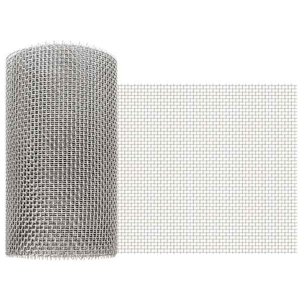 vidaXL V&otilde;rgusilm 20 x 200 cm 6 Mesh Roostevaba teras 201 H&otilde;bedane