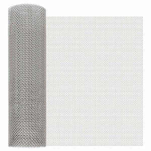 vidaXL V&otilde;rgusilm 40 x 200 cm 6 Mesh Roostevaba teras 201 H&otilde;bedane