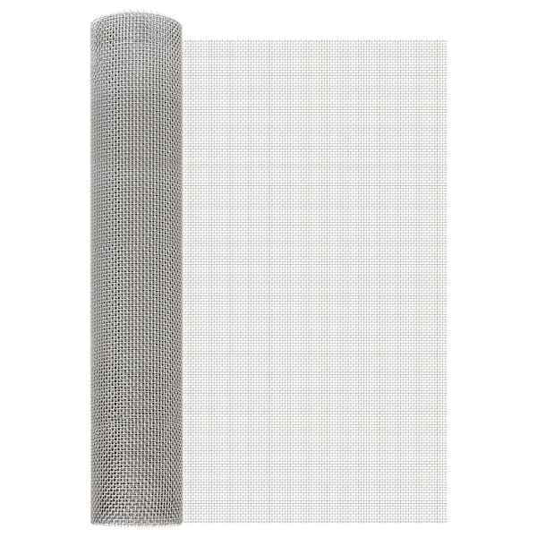 vidaXL V&otilde;rgusilm 60 x 200 cm 6 Mesh Roostevaba teras 201 H&otilde;bedane