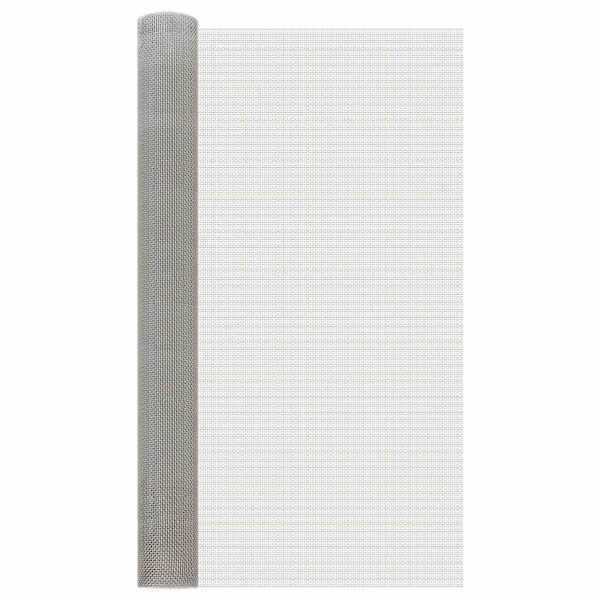 vidaXL V&otilde;rgusilm 100 x 200 cm 6 Mesh Roostevaba teras 201 H&otilde;bedane