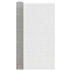 vidaXL V&otilde;rgusilm 100 x 1000 cm 6 Mesh Roostevaba teras 201 H&otilde;bedane