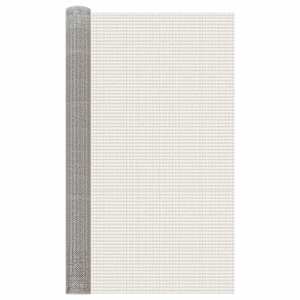 vidaXL V&otilde;rgusilm 120 x 500 cm 6 Mesh Roostevaba teras 201 H&otilde;bedane