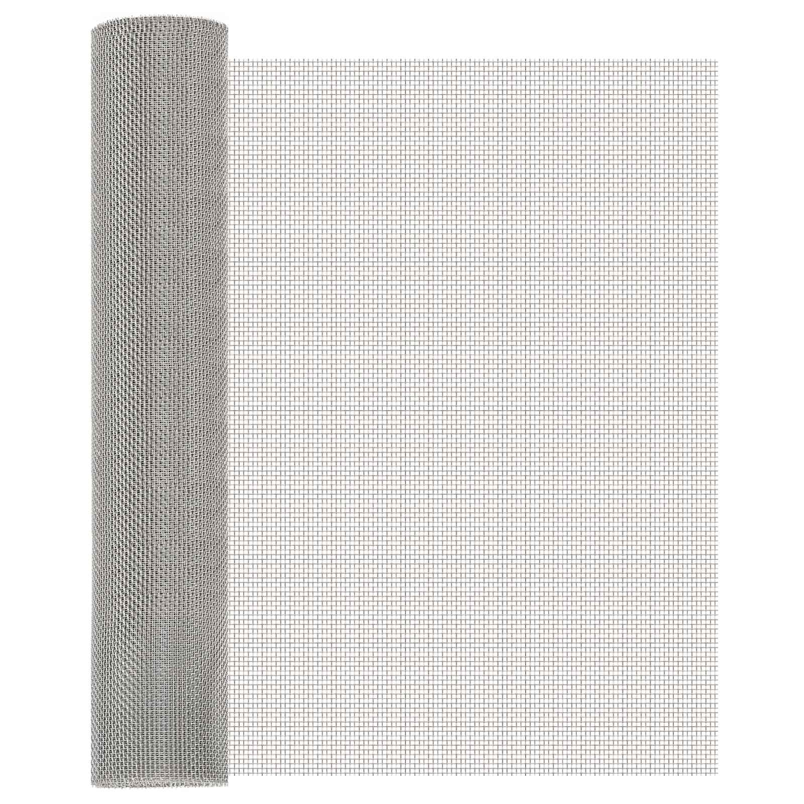 vidaXL Ecran din plasă 60 x 1000 cm 8 Mesh Oțel Inoxidabil 201