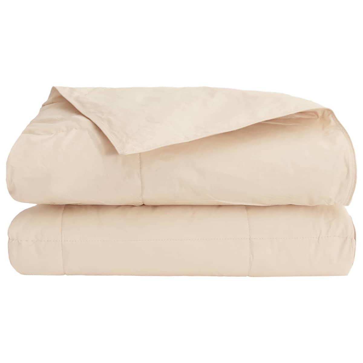 Sommer dyne Beige 100% Naturlig Kapok - Billede 4