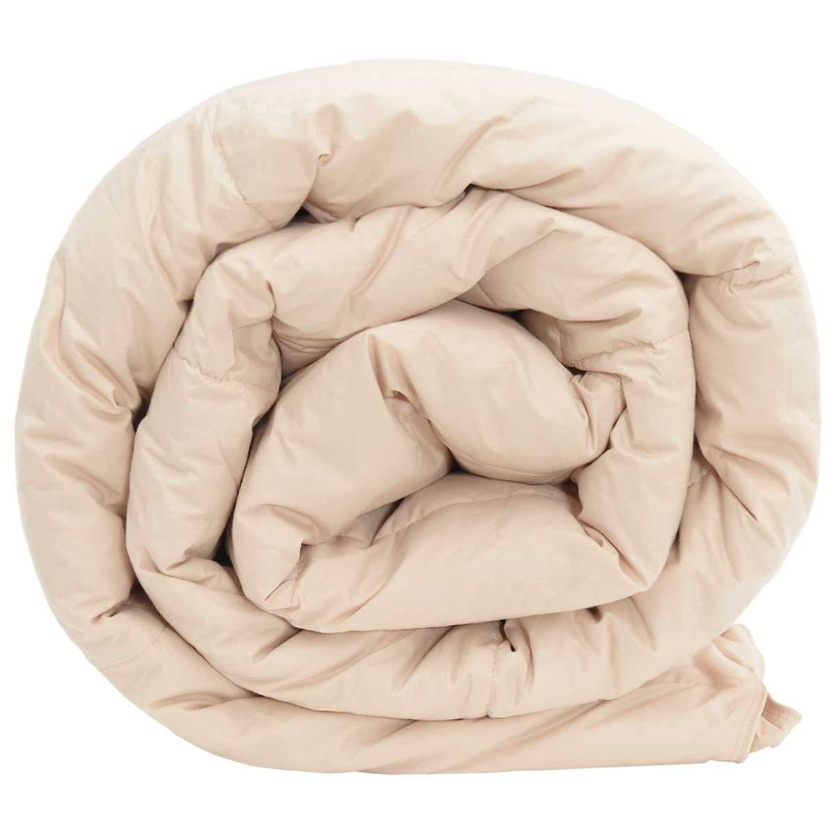 Sommer dyne Beige 100% Naturlig Kapok - Billede 5